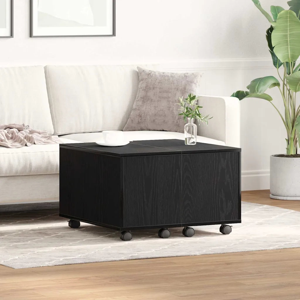Tavolino da salotto Rovere Nero 60 x 60 x 38 cm 862625