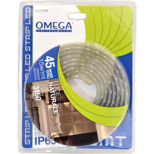 STRISCIA LED 4000K, 3 METRI