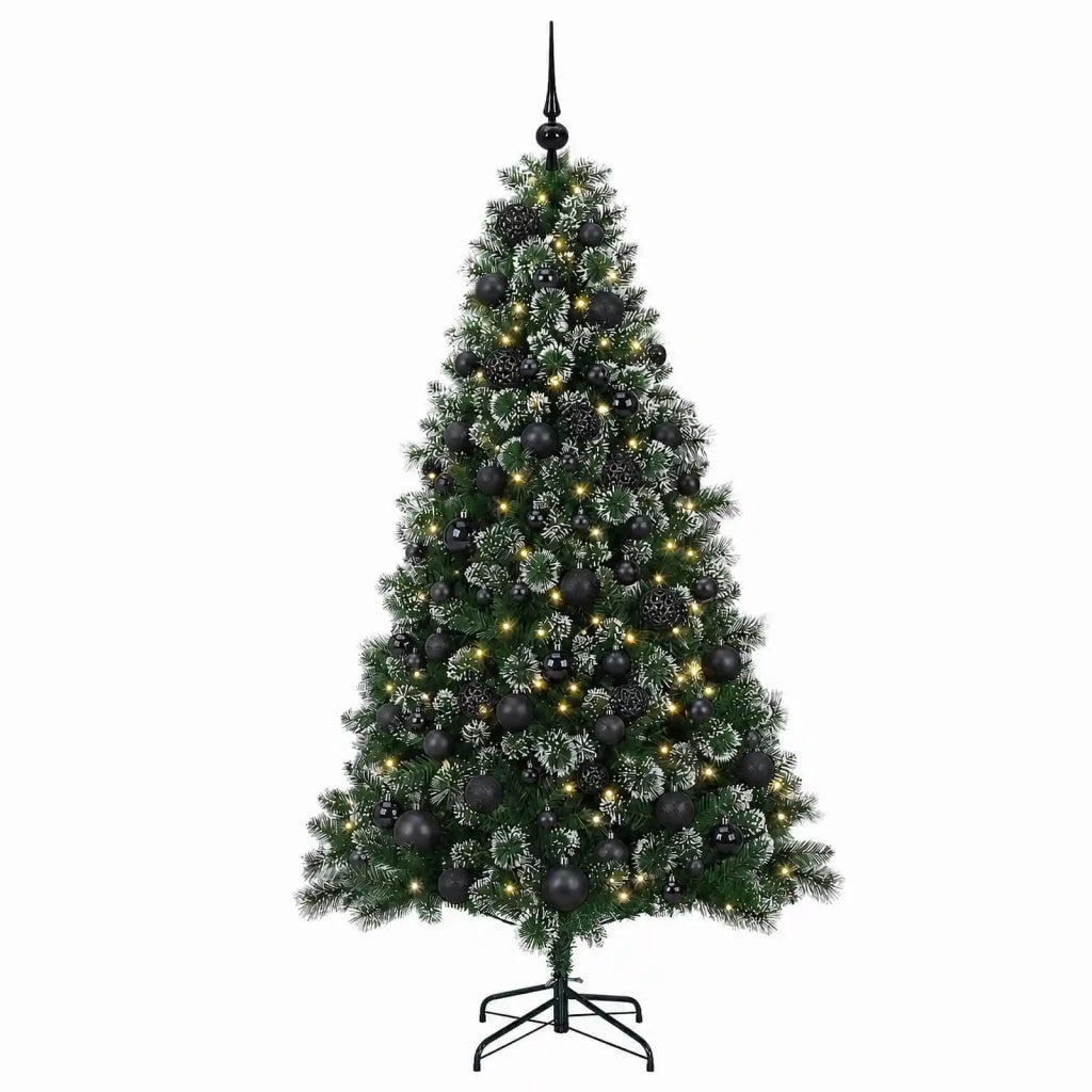Albero di Natale Artificiale con Palline 240 cm 300 LED 3461254