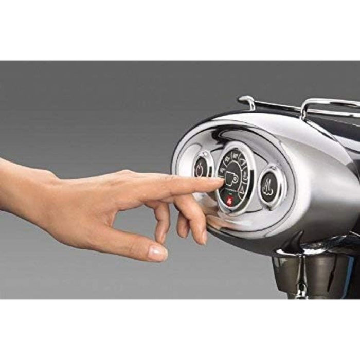 ILLY x7.1 - m.d.c. iperespresso nera con lancia a vapore