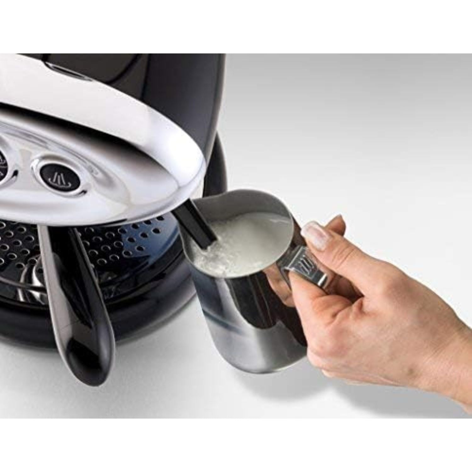ILLY x7.1 - m.d.c. iperespresso nera con lancia a vapore