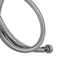 Tubo di carico in treccia di acciaio inox gigante con curvetta 200 cm