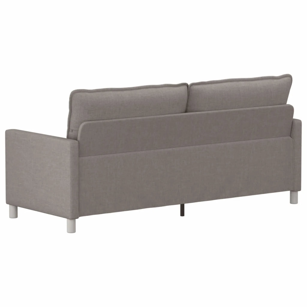 Divano Tortora 196 x 81 x 87,5 cm Tessuto