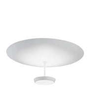 Plafoniera LED Yuko 40W 3200lm - Bianco, Struttura in Metallo e Metacrilato, Dimmerabile a step, Luce Calda 3000K, IP20 - Yuko