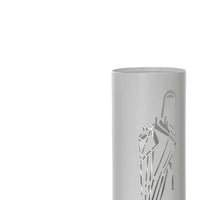 Portaombrelli Interno Esterno Ferro Design Moderno Ombrello Impermeabile Rotondo Salvaspazio Casa Ufficio Colore: Bianco