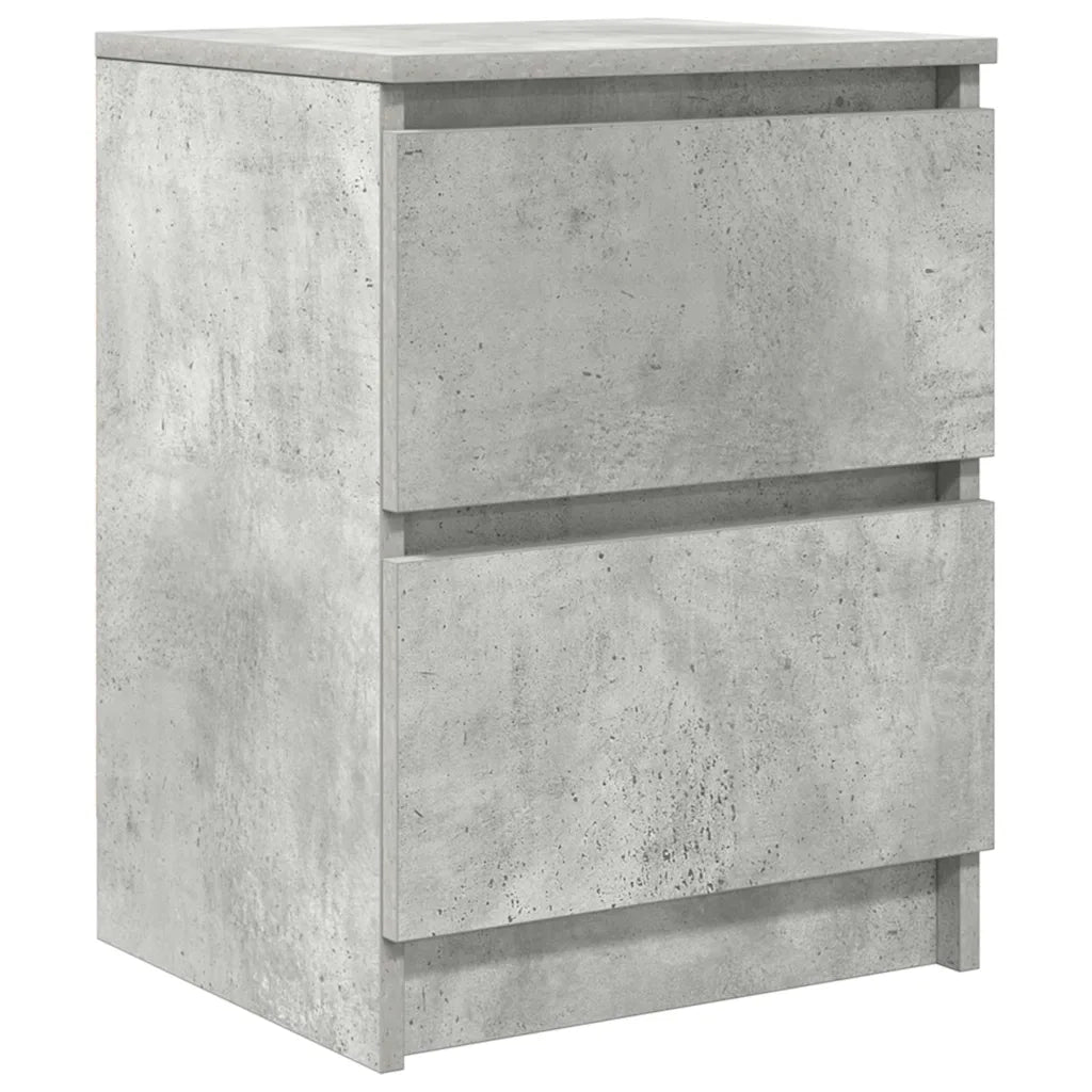 Mobile Porta TV Grigio Cemento 40x35x54 cm in Legno Multistrato 861772