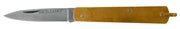 COLTELLO DA TASCA SFILATO MANICO IN OTTONE cm. 15 6.00 pz