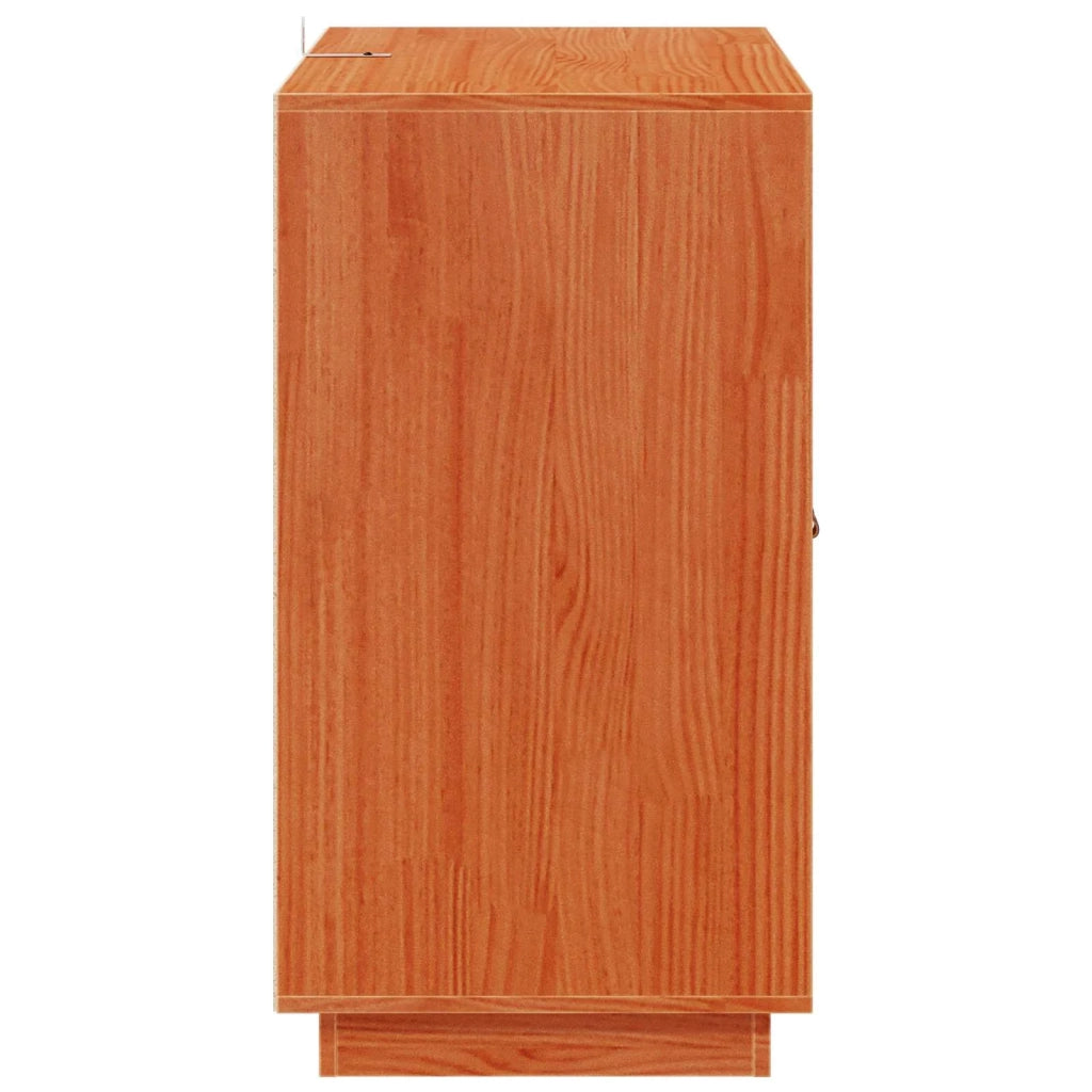 Credenza Marrone Cera 65,5 x 40 x 75 cm Legno di pino massiccio 867970