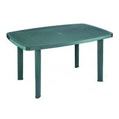 TAVOLO CAYMAN 137X85XH72CM VERDE