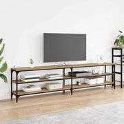 Mobile TV-Credenza per TV-Console TV Rovere artigianale 200 x 30 x 50 cm