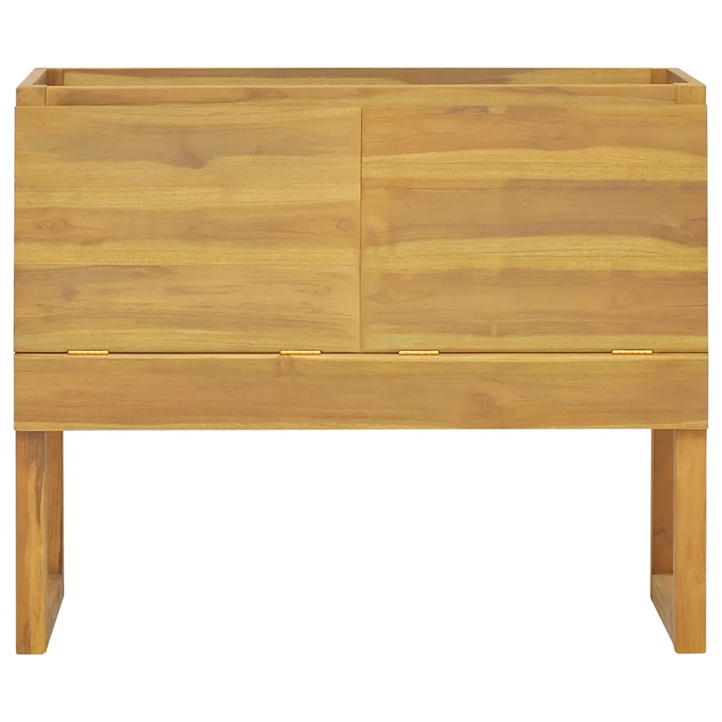 Mobile da Bagno | Armadio da bagno 90x40x75,5 cm in Legno Massello di Teak