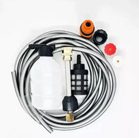 Kit Lavaggio Idropulitrice a Batteria con Mini Soffiatore Incluso, Portatile, 2 Batterie 48V Intercambiabili per Pulizia Versatile e Senza Fili