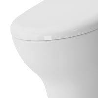 Vaso a pavimento filo muro con scarico parete in ceramica - Serie Zentrum