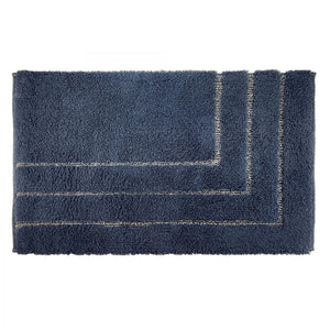 TAPPETO IKONA 55X90CM DARK DENIM IN COTONE