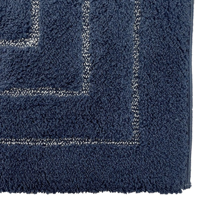 TAPPETO IKONA 55X90CM DARK DENIM IN COTONE