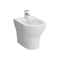 Bidet a pavimento filo muro in ceramica - Serie Zentrum
