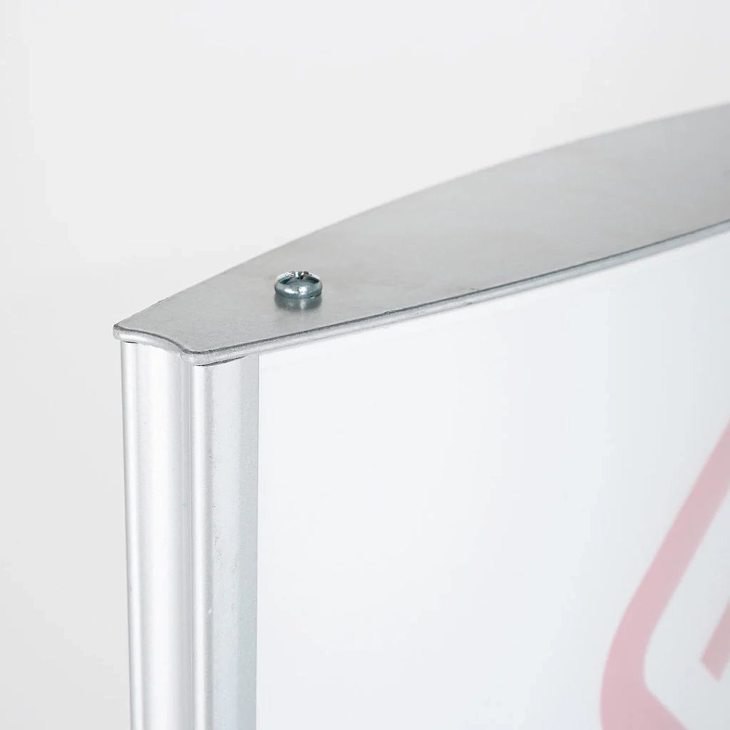 Totem bifacciale per interni con STAMPA - 70 x 250