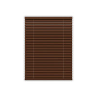 Veneziana PVC Vari Colori Lamelle Regolabili Varie Misure Privacy Protezione Solare Casa Ufficio Misura : 60 x 160 , Colore: Marrone