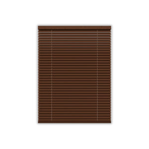 Veneziana PVC Vari Colori Lamelle Regolabili Varie Misure Privacy Protezione Solare Casa Ufficio Misura : 60 x 160 , Colore: Marrone