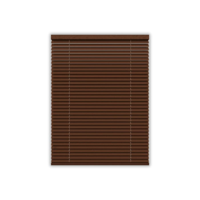 Veneziana PVC Vari Colori Lamelle Regolabili Varie Misure Privacy Protezione Solare Casa Ufficio Misura : 60 x 160 , Colore: Marrone