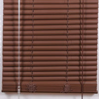 Veneziana PVC Vari Colori Lamelle Regolabili Varie Misure Privacy Protezione Solare Casa Ufficio Misura : 60 x 160 , Colore: Marrone