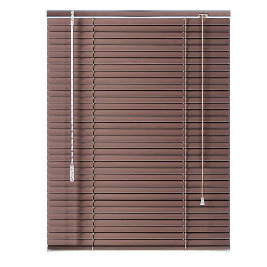 Veneziana PVC Vari Colori Lamelle Regolabili Varie Misure Privacy Protezione Solare Casa Ufficio Colore: Marrone , Misura : 60 x 160