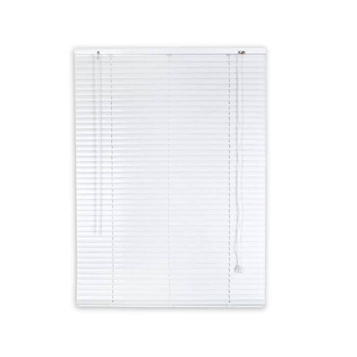 Veneziana PVC Vari Colori Lamelle Regolabili Varie Misure Privacy Protezione Solare Casa Ufficio Colore: Bianco, Misura : 60 x 160