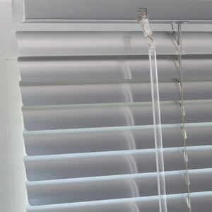 Veneziana PVC Vari Colori Lamelle Regolabili Varie Misure Privacy Protezione Solare Casa Ufficio Colore: Bianco, Misura : 60 x 160