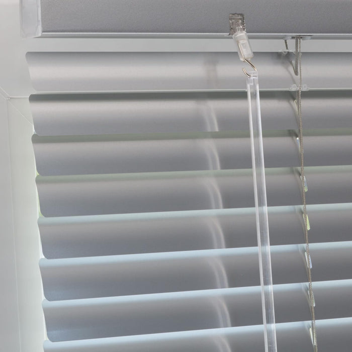 Veneziana PVC Vari Colori Lamelle Regolabili Varie Misure Privacy Protezione Solare Casa Ufficio Colore: Bianco, Misura : 60 x 160