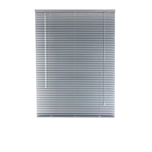 Veneziana PVC Vari Colori Lamelle Regolabili Varie Misure Privacy Protezione Solare Casa Ufficio Misura : 60 x 160 , Colore: Grigio