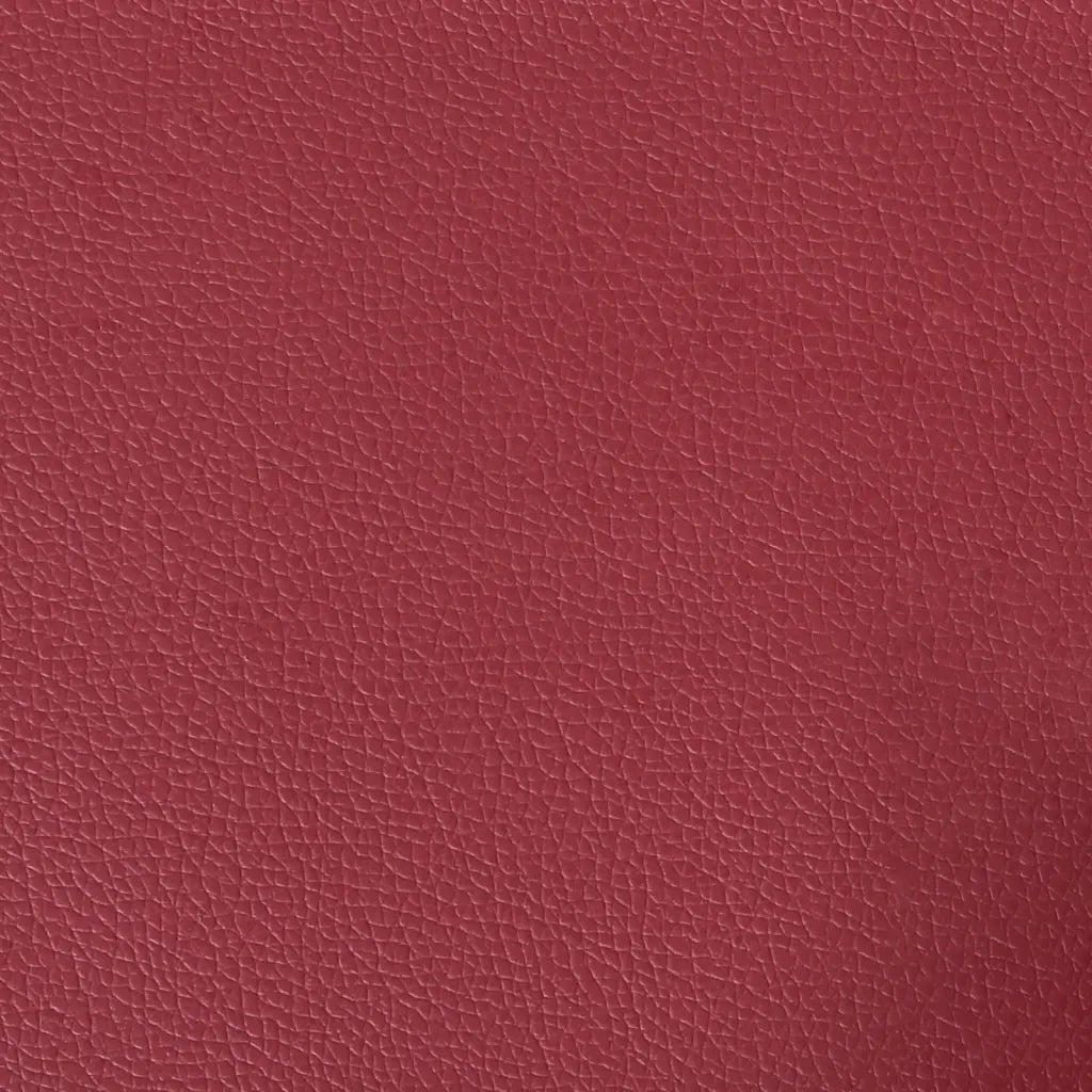 Set di Divani 2 pz con Cuscini Rosso Vino in Similpelle 3201391