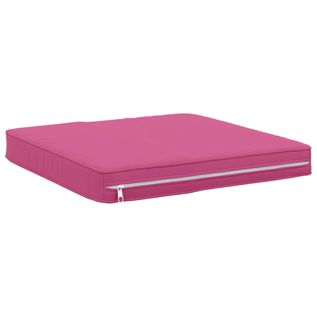 Cuscini per Sedia in 4 Pezzi VUGHT 4 pcs 100% Poliestere Rosa 946262