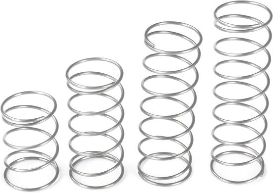 Druccioli - acciaio inossidabile - 10 pezzi - 1,2 x 9 x 25 mm