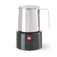 ILLY Cappuccinatore Montalatte Elettrico Nero Inox
