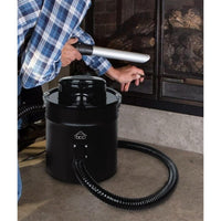 Dcg Bs8800 Aspiracenere Con Motore Capacita' 20l - Tubo Flessibile In Alluminio 1200w Nero