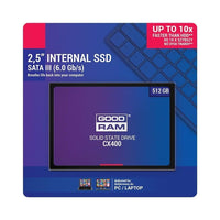 Goodram Internal SSD 2,5  512GB CX400