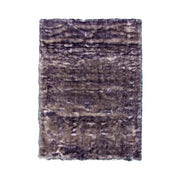 Tappeto Crown 100 in ecopelliccia bianca e lilla 160x230 cm