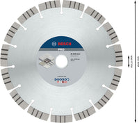 DISCO DIAMANTATO PRO CONCRETE BOSCH D.230mm 2608602655