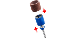 DREMEL® EZ SpeedClic: Mandrino e cilindri per levigatura (SC407) - 2615S407JA