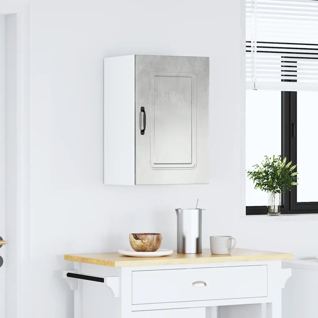 Pensile da Cucina Kalmar Grigio Cemento in Legno Multistrato 853551