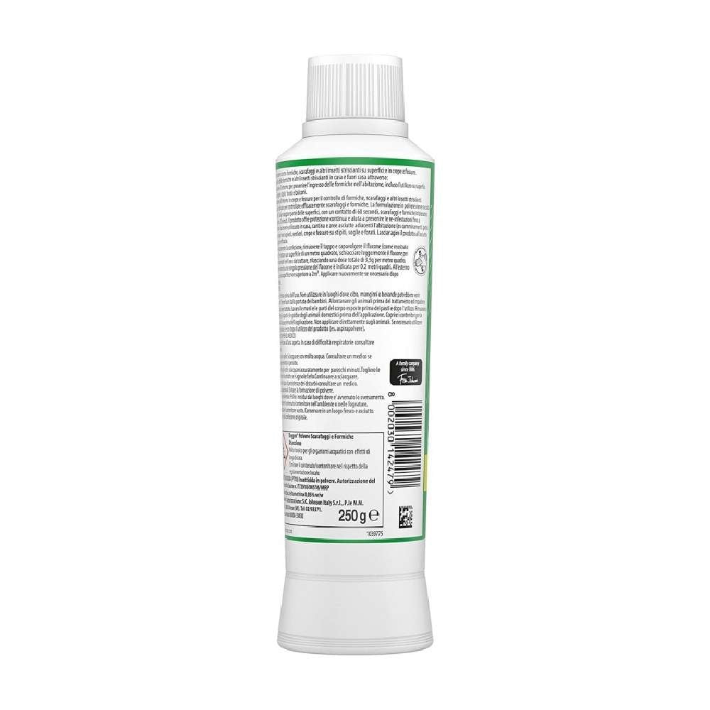 INSETTICIDA SCARAFAGGI FORMICHE 250GR POLVERE