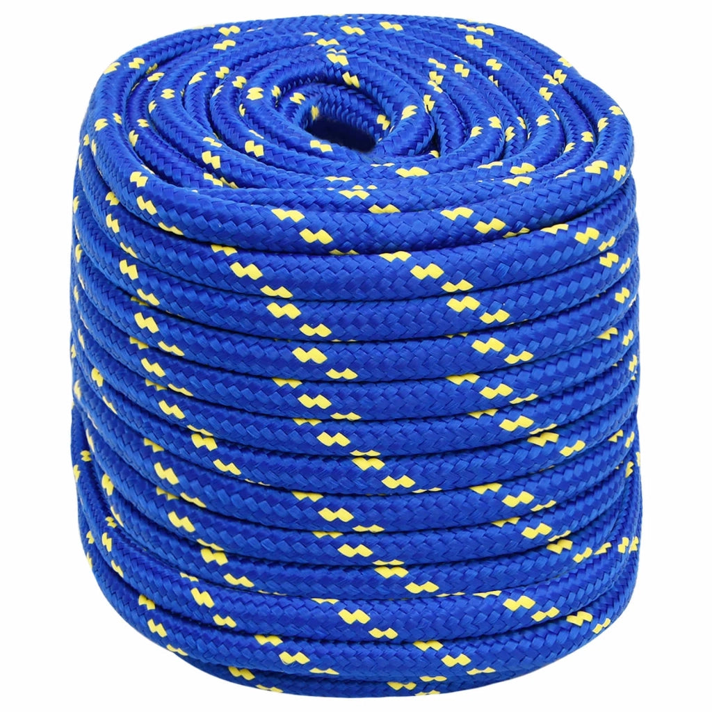Corda multiuso 16 mm 25 m Blu PP 1560 kg Carico massimo 3473351