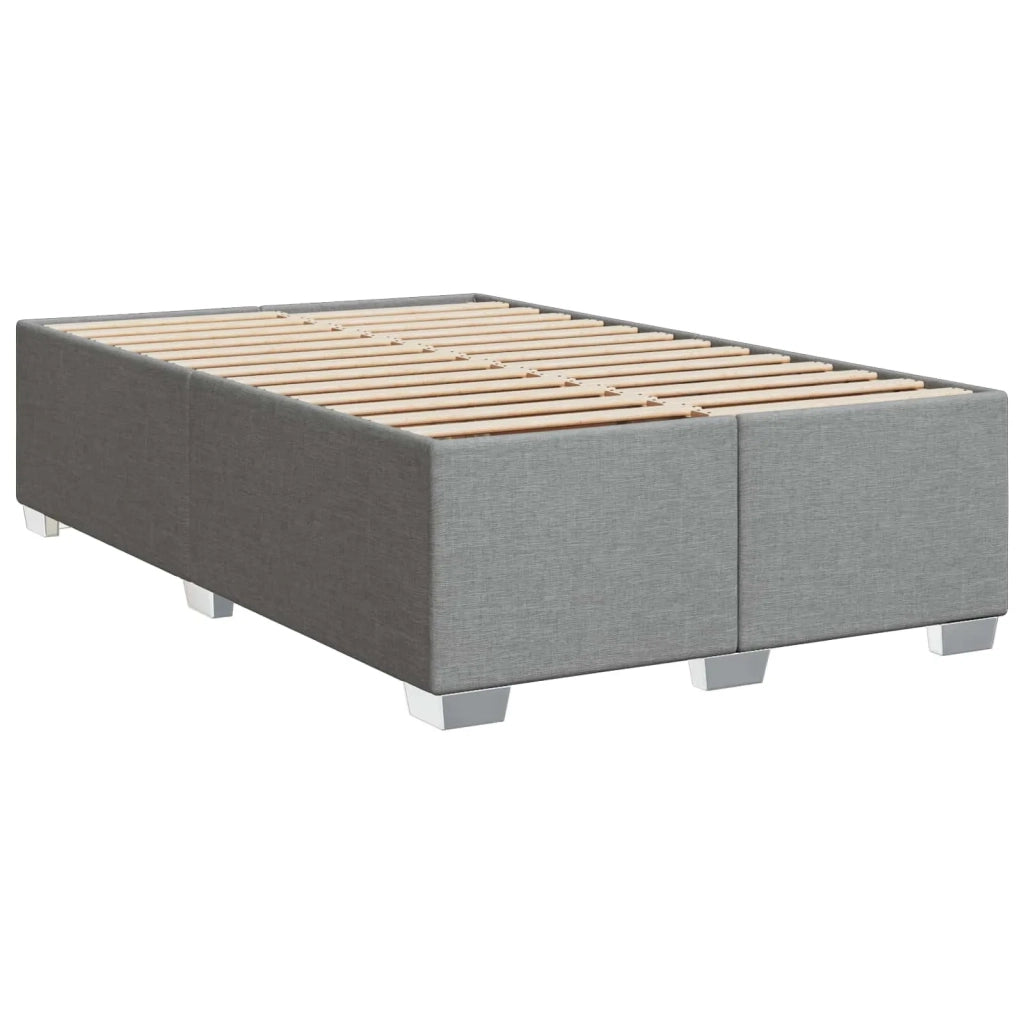 Letto box spring con materasso Grigio Chiaro 120 x 200 cm 3453381
