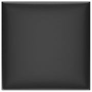 Testiera | Testata da Parete 12 pcs Nero 30 x 30 cm Tessuto