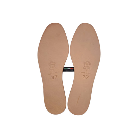 Soletta In Cuoio Naturale Ecologica - Misure da 36 a 47 EcoPrice® Numero Scarpa: 37