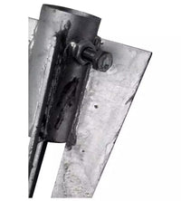 PUNTALE METALLO PER FISSAGGIO A TERRA DI PALI 3,4X50 CM