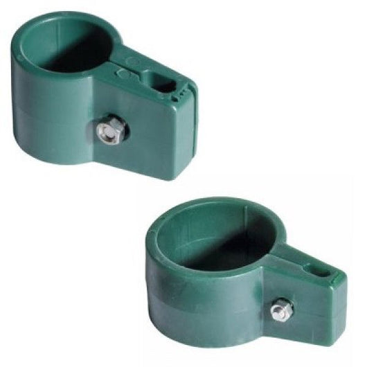 ANELLO DI FISSAGGIO SINGOLO TONDO SEMPLICE VERDE D 3,4CM PER RECINZIONE