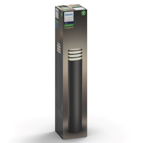 PALETTO DA ESTERNO H 77 CM CON LAMPADINA HUE LUCCA PHILIPS