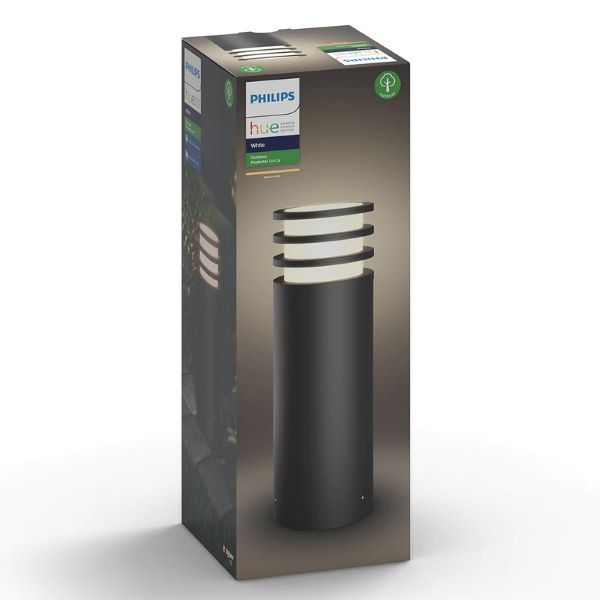 PALETTO DA ESTERNO H 40 CM CON LAMPADINA HUE LUCCA PHILIPS