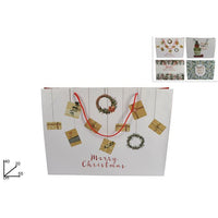 BUSTA REGALO NATALIZIA 55X40X20CM ASSORTITE PREZZO CAD UNO